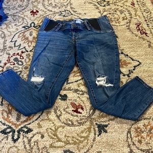 Isabel MATERNITY distressed skinny jeans size 8